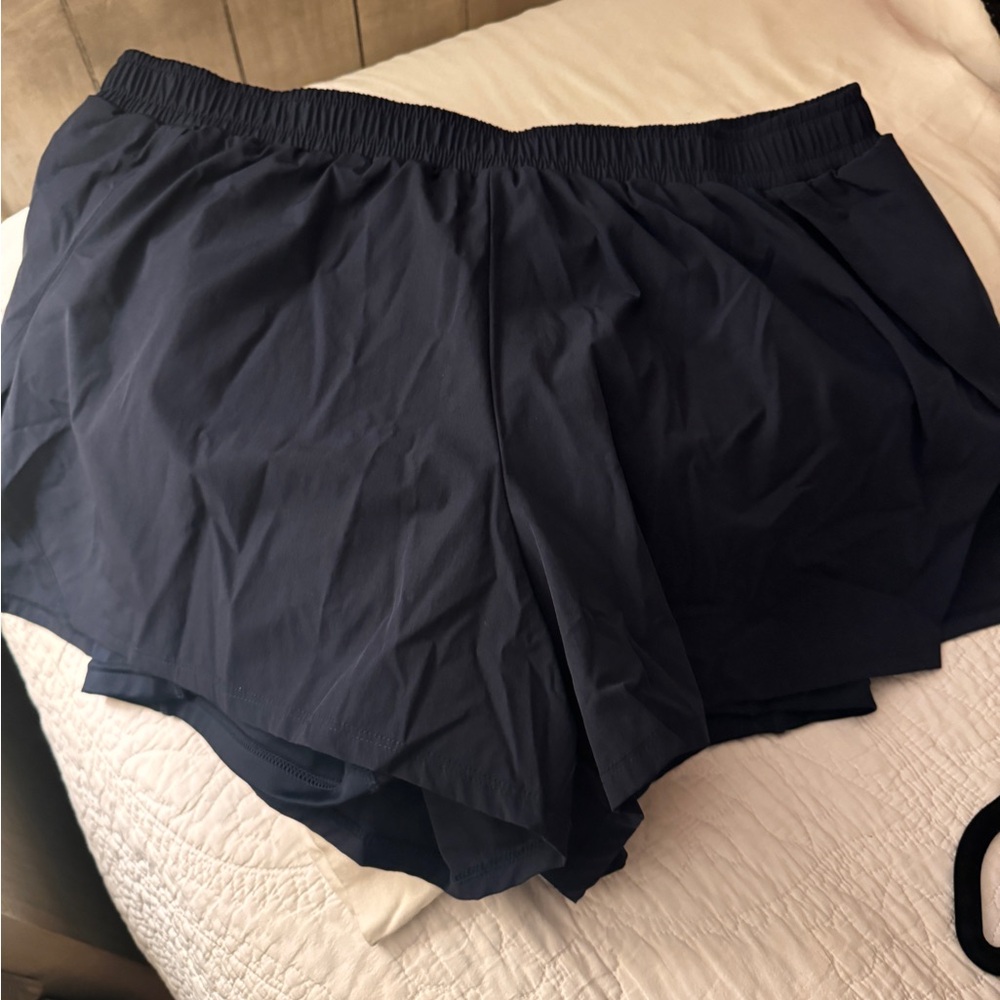 Zella Women's Dark Blue Athletic Shorts